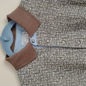 Vintage 90s Bugle Boy Long Sleeve Collared Size Medium Skater Baggy Grunge